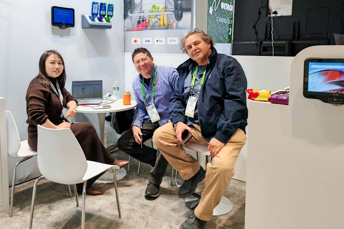 Visitors at the MEFERI stand during NRF 2026 Retail’s Big Show