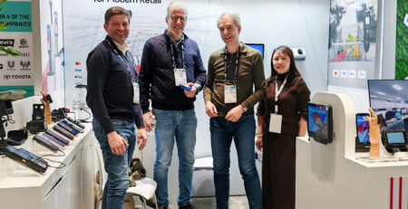 A equipe MEFERI apresenta o AIDC e soluções de autodiagnóstico na NRF 2026.