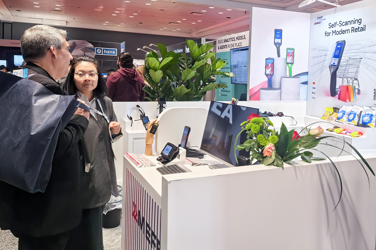 NRF-1 (5) Retail technology showcased by MEFERI during NRF 2026 exhibition