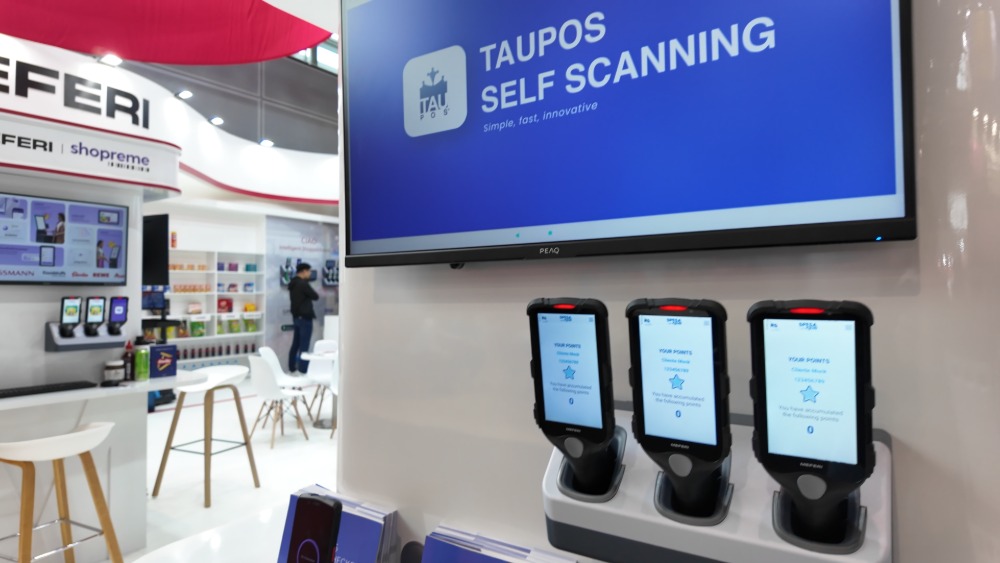 Distribution Service Retail Solution - EuroShop 2026 Distribution Service retail solution integrated with MEFERI AIDC devices at EuroShop 2026