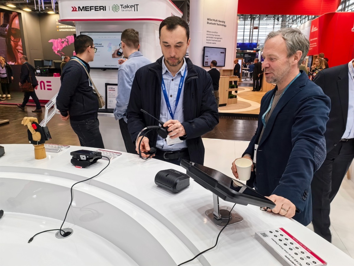 MH50 Wireless Headset - EuroShop 2026 MH50 wireless headset for voice-driven retail workflows showcased at EuroShop 2026